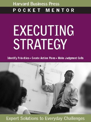 cover image of Executing Strategy